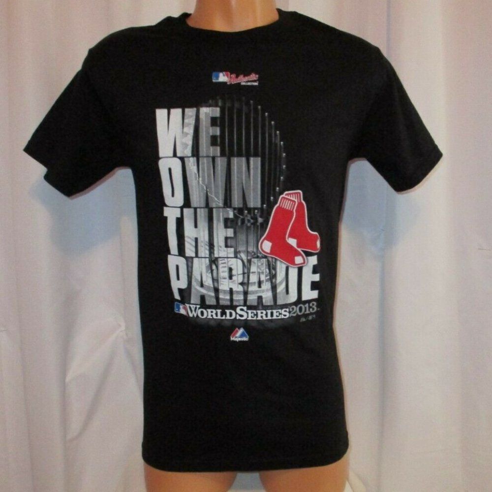 MLB Boston Red Sox We Own The Parade 2013 World Series Black Small T Shirt